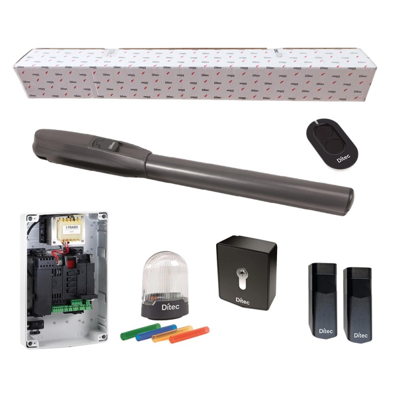 DITEC KIT MOTORE PWR 24V PER CANCELLO ANTA BATTENTE 5MT PWR50H ML315