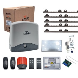 CARDIN SLACE FAST KIT FÜR SCHIEBETORE 300KG 24V MIT 5MT ZAHNSTANGE KT-SLACEFAST FAST