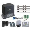 CARDIN KT-SLX624SE KIT COMPLETO CON BATERÍA DE RECARGA PARA PUERTAS CORREDERAS 600KG 24V