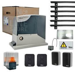 NICE ROBUS KIT 400 BD 24V FÜR SCHIEBETORE BIS 400 MIT 6MT-ZAHNRAD