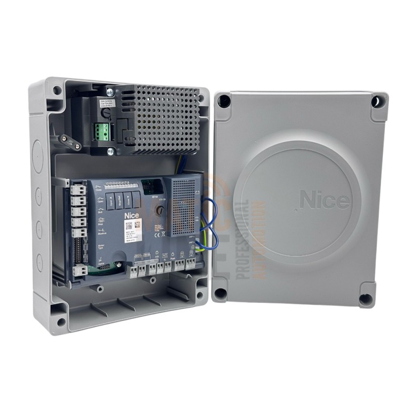 CENTRALITA DE CONTROL NICE MC824H PARA PUERTA BETTENTE CON ENCODER TECNOLOGÍA BLUEBUS