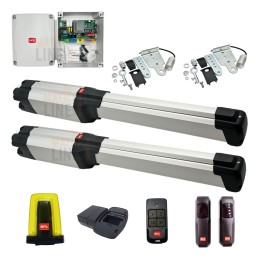 KIT BFT PHOBOS AC B50 POUR AUTOMATISATION DE PORTAIL BATTANT 500KG 5 MÈTRES PAR VANTAIL 230V ML313