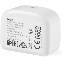 NICE INTERFACCIA NICE BIDI SWITCH MONO E BIDIREZIONALE PER LA GESTIONE DI LUCI E CARICHI ELETTRICI