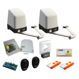 ROGER KIT H23/284 GELENK-SCHWENKGITTER 230 V MIT SELBSTBESTIMMTEM ENCODER BIS 2,8 M PRO FLÜGEL