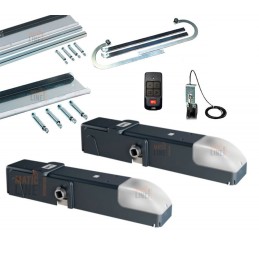 BFT KIT PHEBE BT A U 24V CON DOPPIO MOTORE COMPLETO PER PORTA BASCULANTE GARAGE ML054