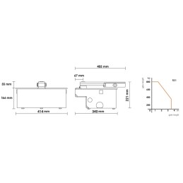 ROGER BRUSHLESS UNDERGROUND MOTOR BR21/361 36V SWING GATE UP TO 4.5 MT 10 MT LONG CABLE