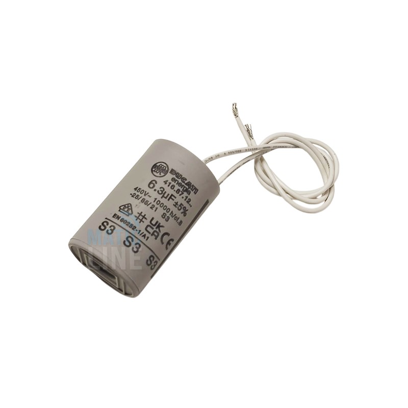 CONDITION OF 6.3 uF 400V FOR OPERATORS BFT I098113