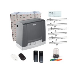 KIT DITEC DITNEOS800GL 24V CON OPERADOR NEOS 800G PARA PUERTA CORREDERA HASTA 800 KG CREMALLERA 6MT