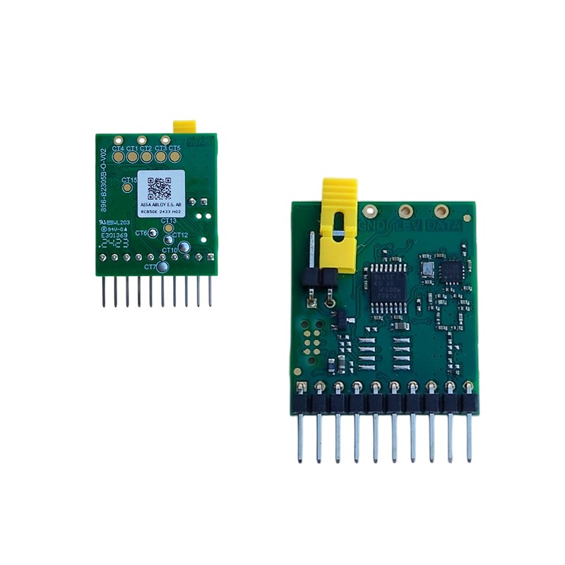 DITEC RCB50E DUAL-FREQUENCY RECEIVER MODULE 433/868 MHz CONNECTOR FOR CONTROL UNITS WITH BUILT-IN RADIO DECODER