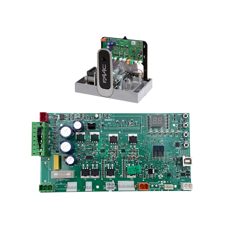 CENTRALITA FAAC E721 PARA PUERTA CORREDERA 24 V C720 C721 63002485