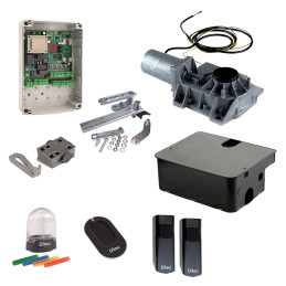 DITEC CUBIC6 230V KIT FOR ONE UNDERGROUND SWING GATE, MAX. LEAF WIDTH 3.5 MT ML337