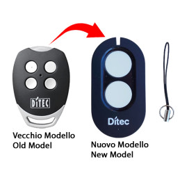 MANDO A DISTANCIA DITEC ZEN2C SUSTITUYE AL GOL4C 433 MHz SUSTITUYE AL MODELO GOL4C