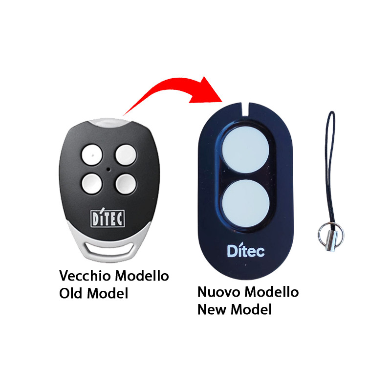 DITEC ZEN2C REMOTE CONTROL REPLACES GOL4C 433 MHz