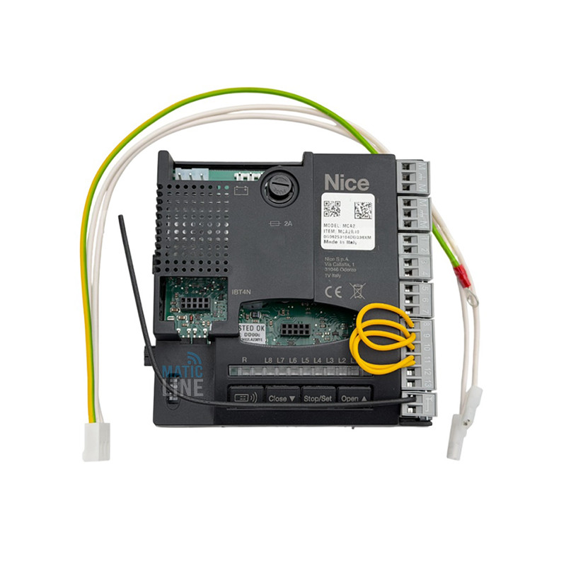 NICE CONTROL PANEL MC424R10 MC424L MCA2 REPLACEMENT FOR WINGO 24V SPMCA2R10