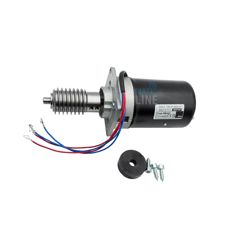 NICE GRUPPO MOTORE ELETTRICO 24V DI RICAMBIO PER SERIE ROBUS 600 RB600 PRRB01B