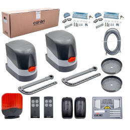 CARDIN BLGRIFFE24 KIT AUTOMAZIONE ANTE BATTENTI BRACCIO ARTICOLATO FINO A 2,5MT PER ANTA E 200KG
