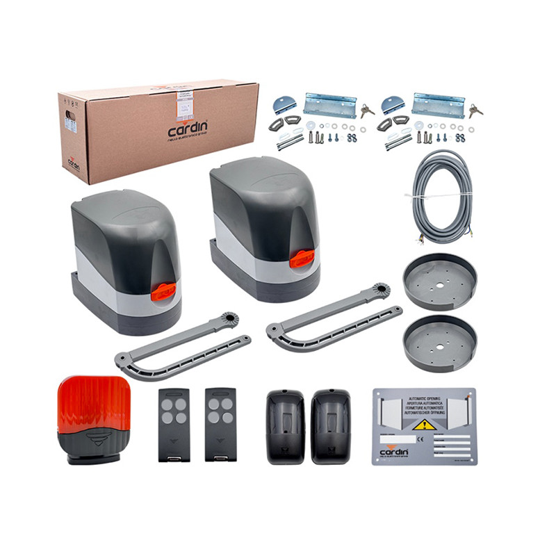 CARDIN BLGRIFFE24 KIT AUTOMAZIONE ANTE BATTENTI BRACCIO ARTICOLATO FINO A 2,5MT PER ANTA E 200KG