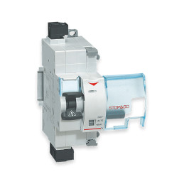 BTICINO F80SG INTERRUPTOR DE SEGURIDAD STOP GO CON REARMADO AUTOMÁTICO