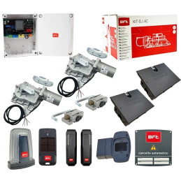 KIT COMPLETO BFT PARA PUERTAS BATIENTES 230V BFT ELI VELOCE AC A35 2611889