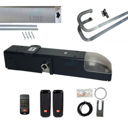 KIT COMPLETO PARA PERSIANA DE GARAJE CON PUERTA SECIENTE  MOD. PHEBE BT B 24V ML028