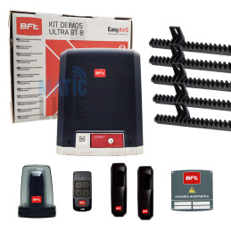 BFT KIT DEIMOS ULTRA BT B600 24V 600KG SLIDING GATE 5MT RACK 2618209