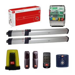 BFT KIT GIUNO ULTRA BT A50 OLIODIMANICO 24V PER CANCELLO ANTE BATTENTI 800KG 5MT